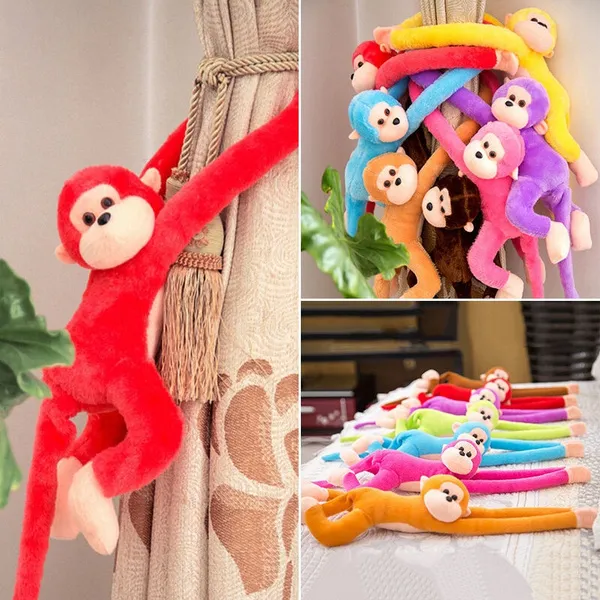 Long arm deals monkey plush